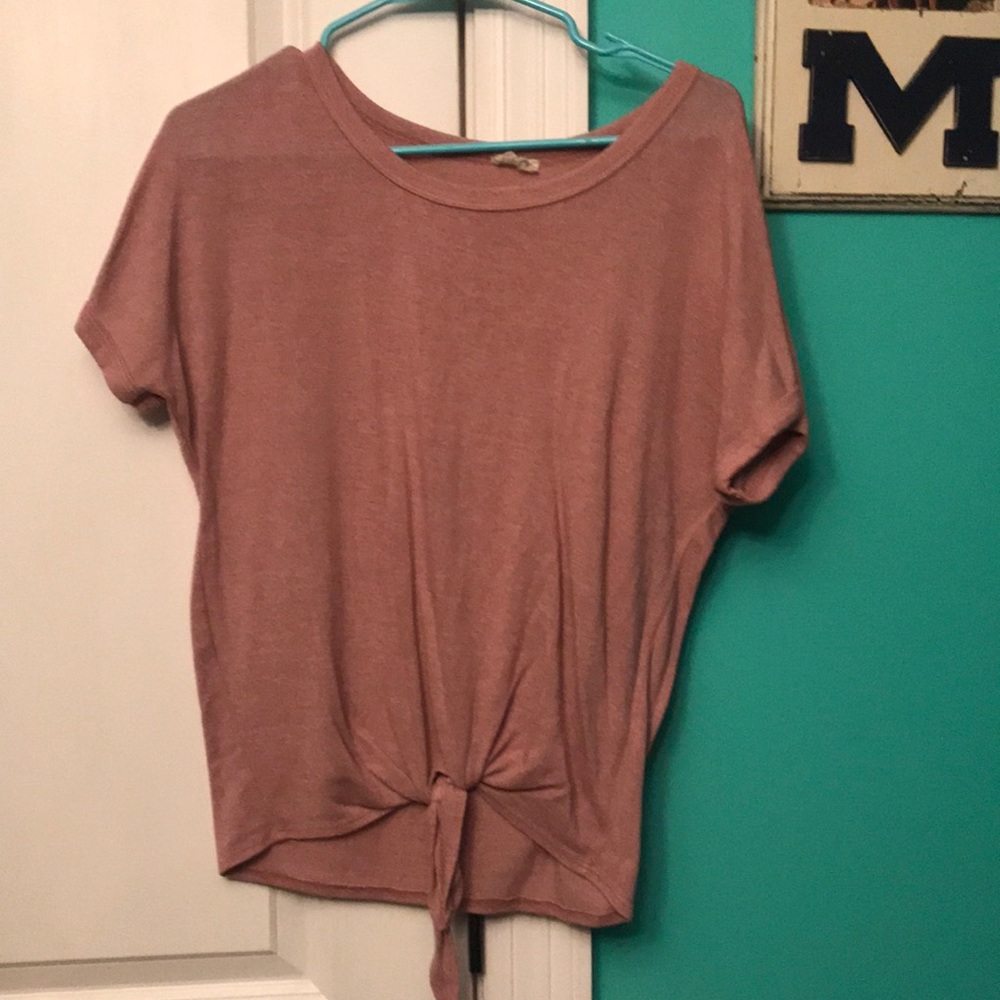 short sleeve pink